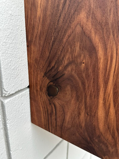 Walnut Floating Nightstand