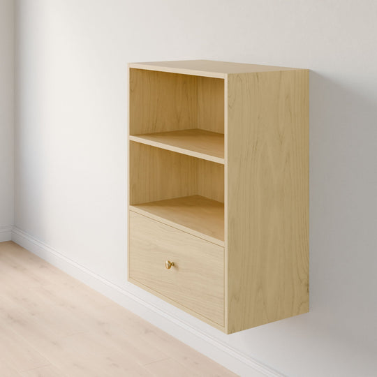 Closet Drawers in Maple