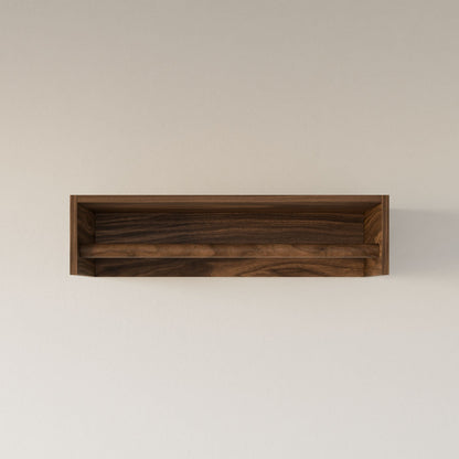 The Maine Made Closet Hanger by Krovel Furniture Co. is a handmade, rectangular wooden floating shelf crafted in Portland, Maine from premium plywood with a natural grain finish—ideal as a modular closet hanger or for display.