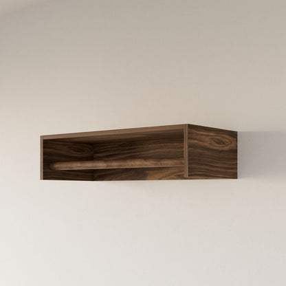 The Maine Made Closet Hanger by Krovel Furniture Co. is handmade in Portland, Maine from premium plywood. Its open, minimalist design and rich brown finish add elegance to any space when mounted on a light wall.
