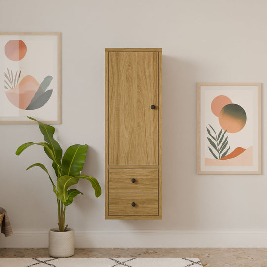 Maine Made Double Drawer Linen Cabinet