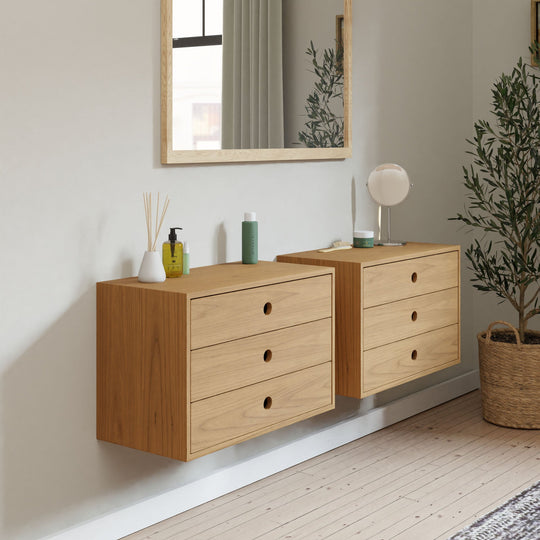 Floating Dresser in Cherry