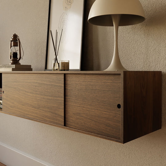 Hardwood Oversized Media Console